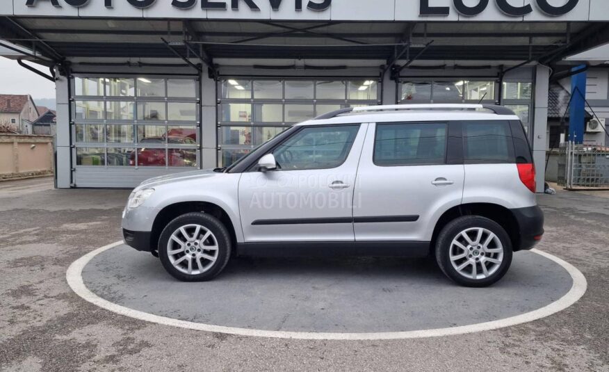 Škoda Yeti 2.0 TDI DSG 4X4