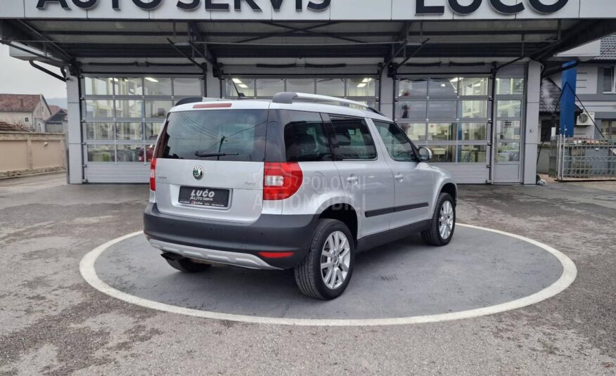 Škoda Yeti 2.0 TDI DSG 4X4