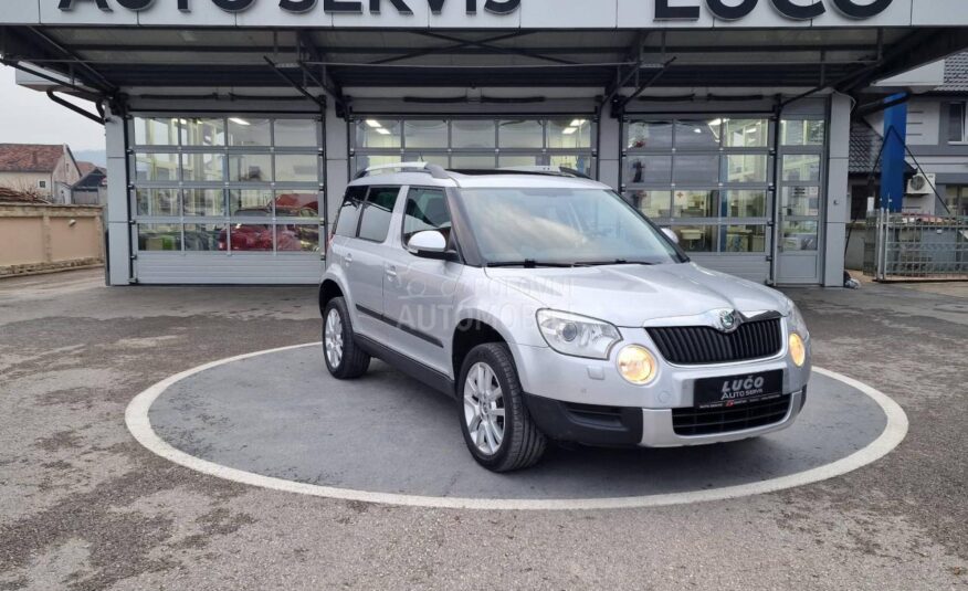 Škoda Yeti 2.0 TDI DSG 4X4