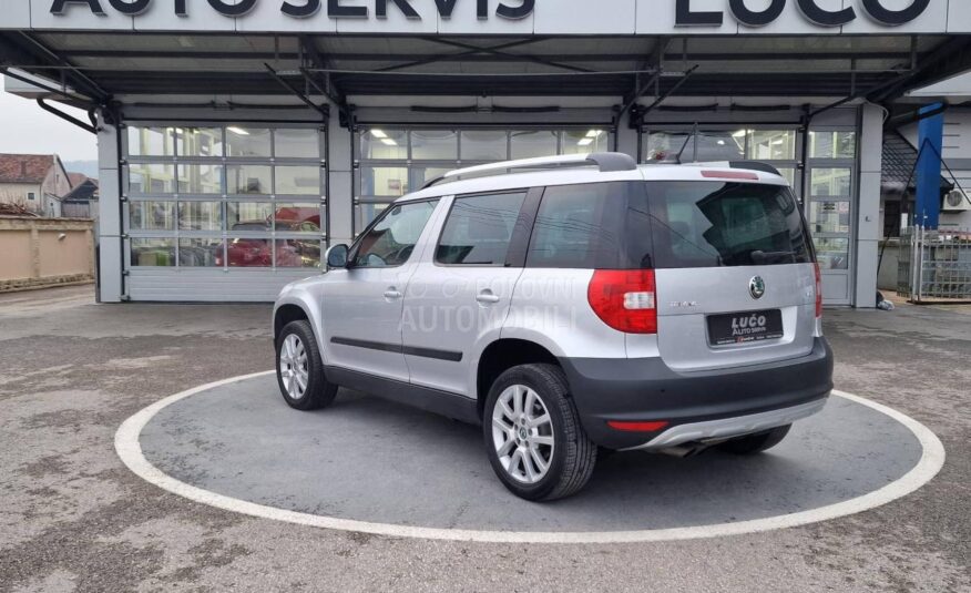 Škoda Yeti 2.0 TDI DSG 4X4