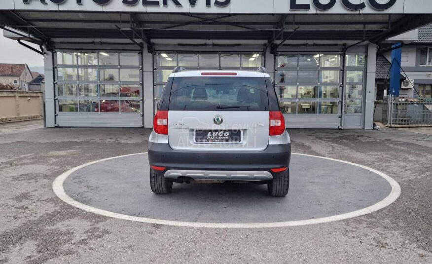 Škoda Yeti 2.0 TDI DSG 4X4