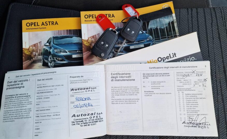 Opel Astra J 1.7 CDTI