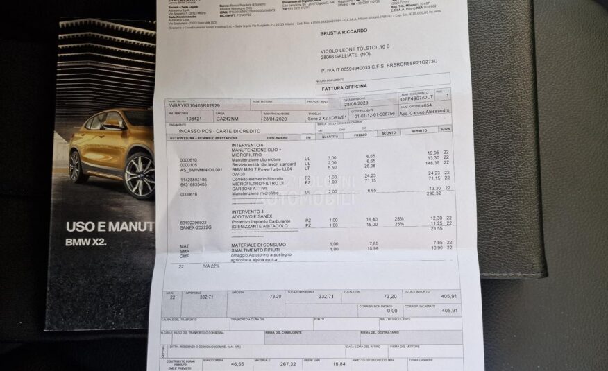 BMW X2 2.0 XDRIVE18D