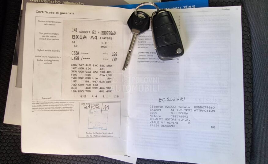 Audi A1 1.2 TFSI