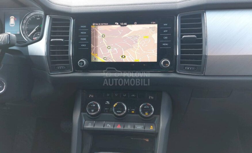 Škoda Kodiaq 2.0 TDI DSG kamera