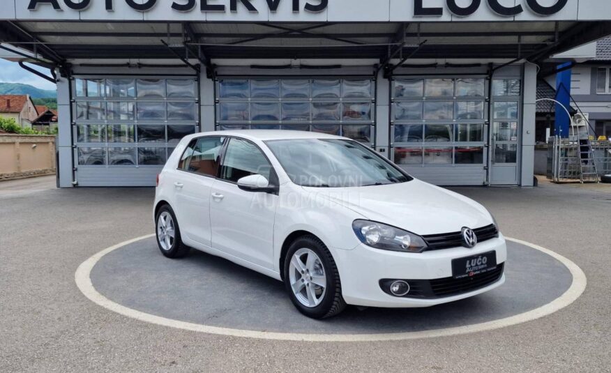 Volkswagen Golf 6 1.6 g as a test