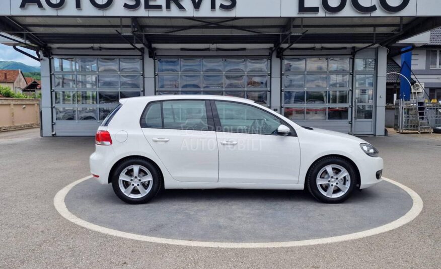 Volkswagen Golf 6 1.6 g as a test
