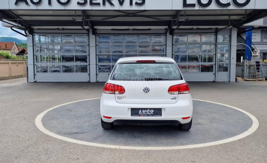 Volkswagen Golf 6 1.6 g as a test