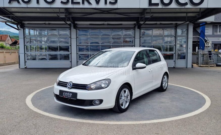 Volkswagen Golf 6 1.6 g as a test