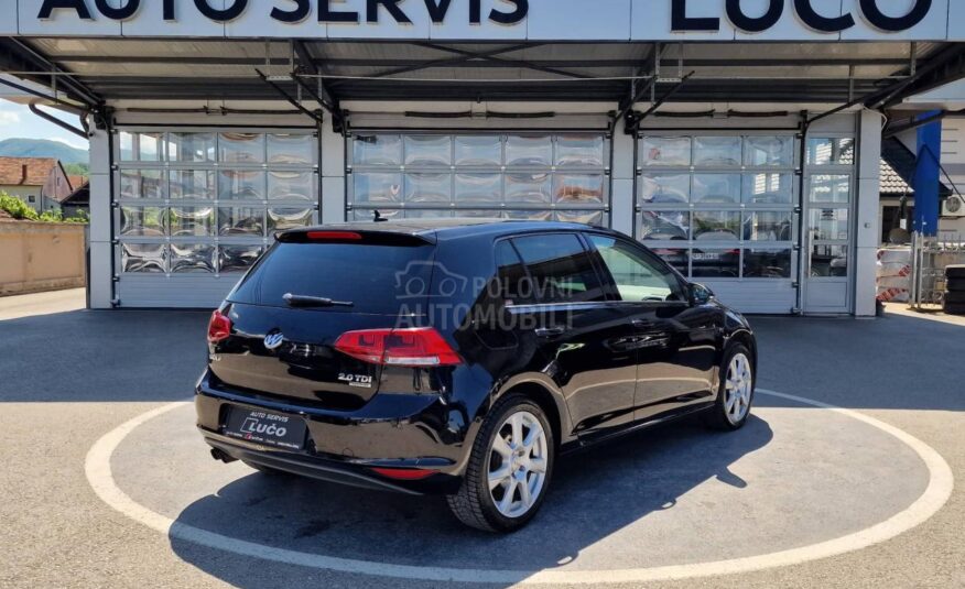 Volkswagen Golf 7 2.0 TDI 4 MOTION