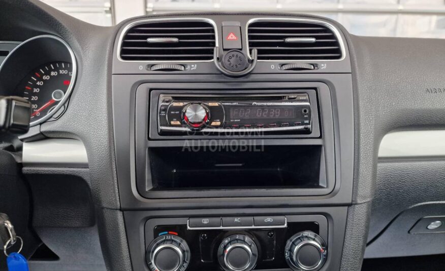 Volkswagen Golf 6 1.6 g as a test