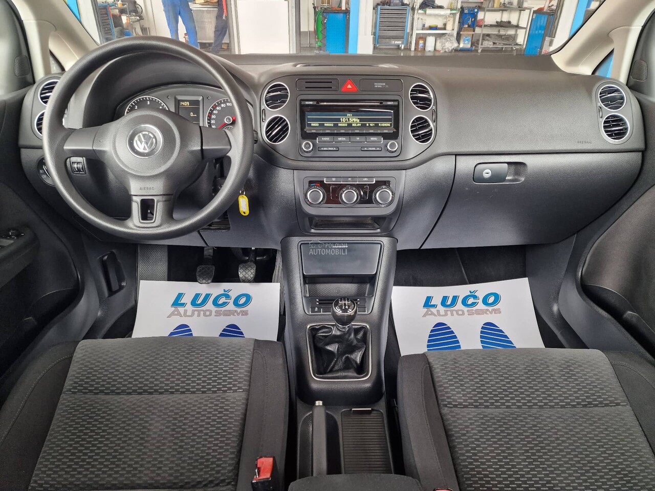 Volkswagen Golf Plus 1.6 TDI s ervisiran