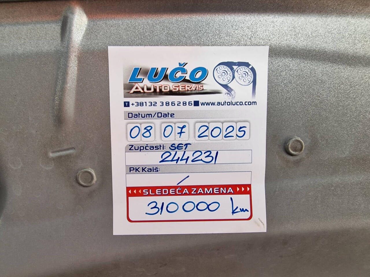 Volkswagen Golf Plus 1.6 TDI s ervisiran