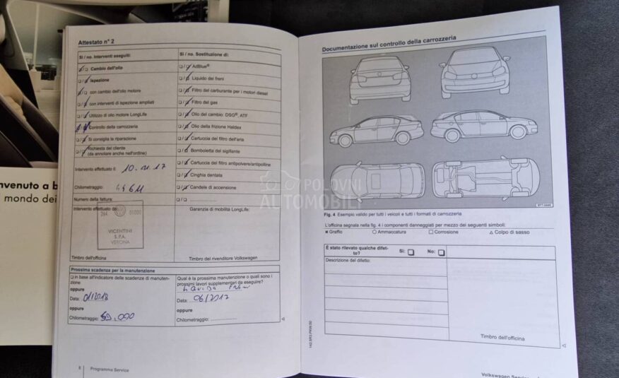 Volkswagen Touran 1.4 TSI DSG metan