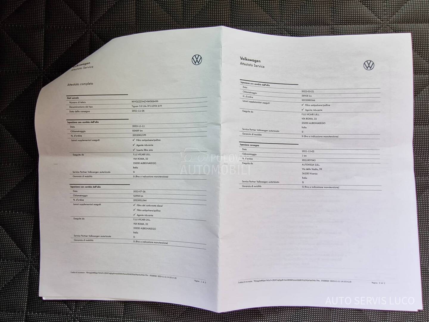 Volkswagen Tiguan 2.0 TDI LIFE