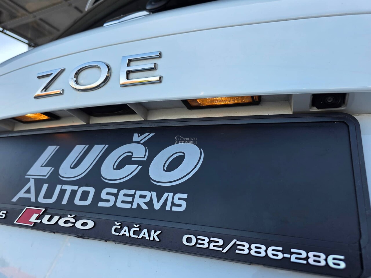 Renault Zoe 50  k w bateri/R kam