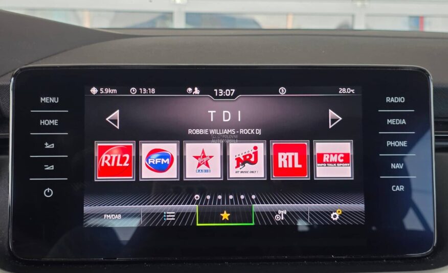 Škoda Scala 1.6 TDI DSG/VIRT/NAV