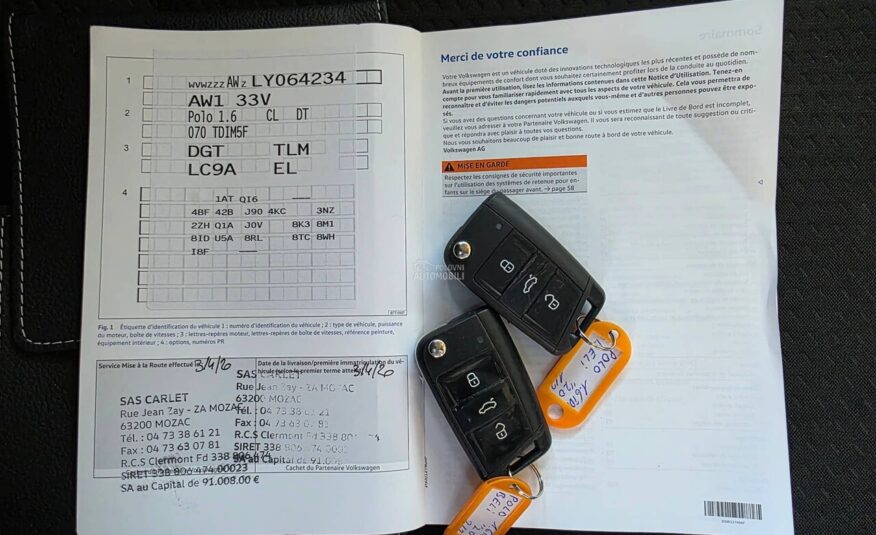 Volkswagen Polo 1.6 TDI N avi parktr