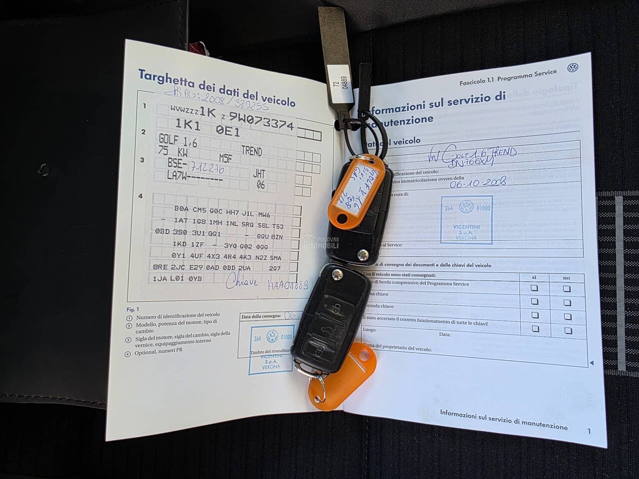 Volkswagen Golf 5 1.6b g a s A test