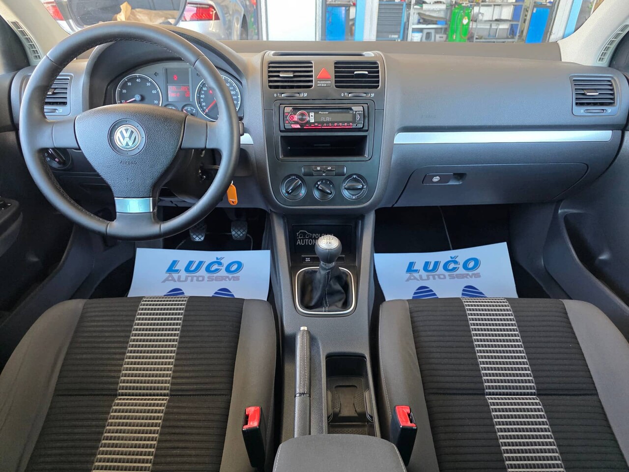 Volkswagen Golf 5 1.6b g a s A test