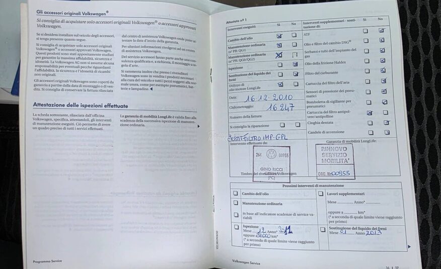 Volkswagen Golf 6 1.6 G A S