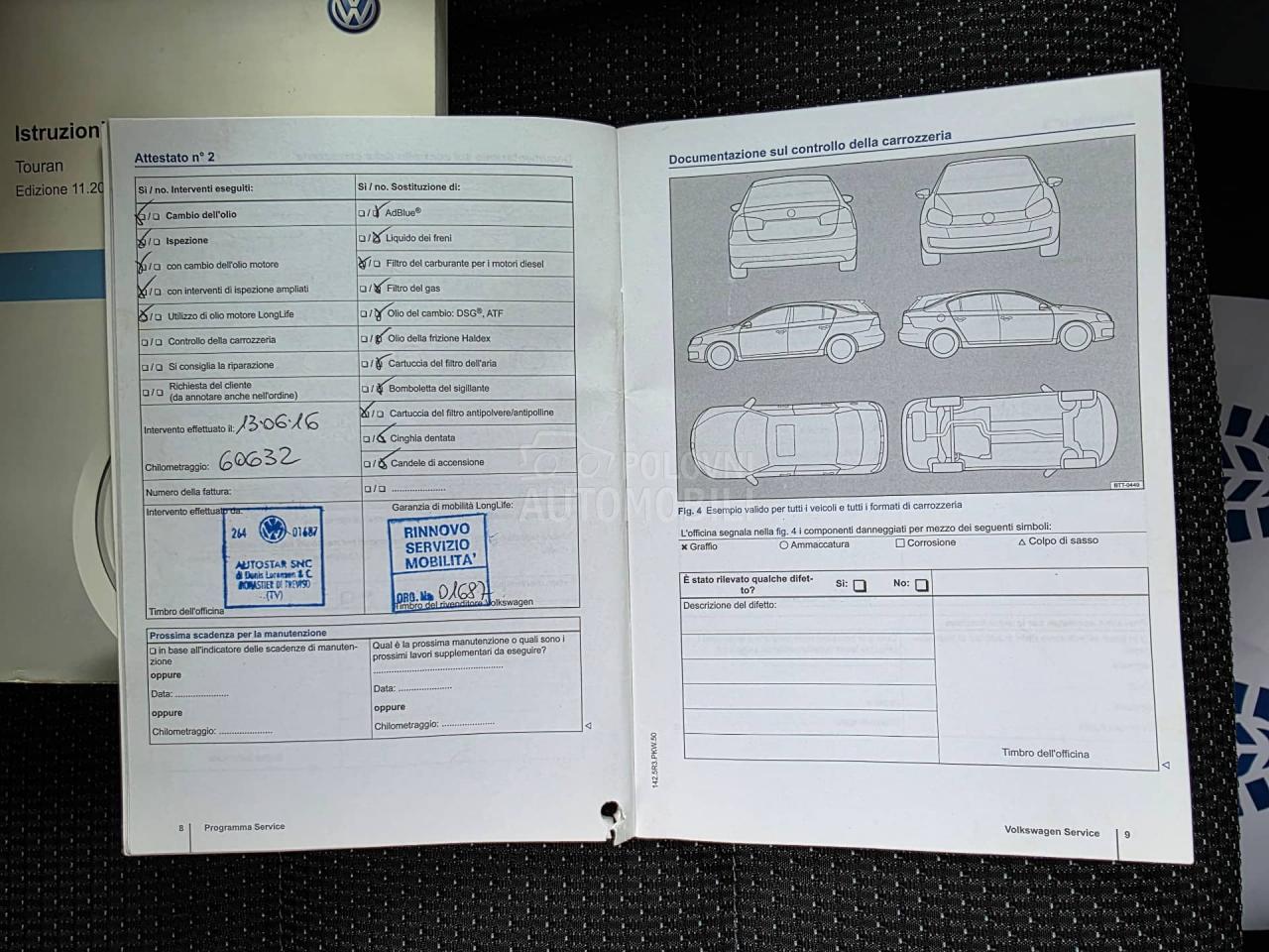 Volkswagen Touran 1.6 TDI DSG 7 sed