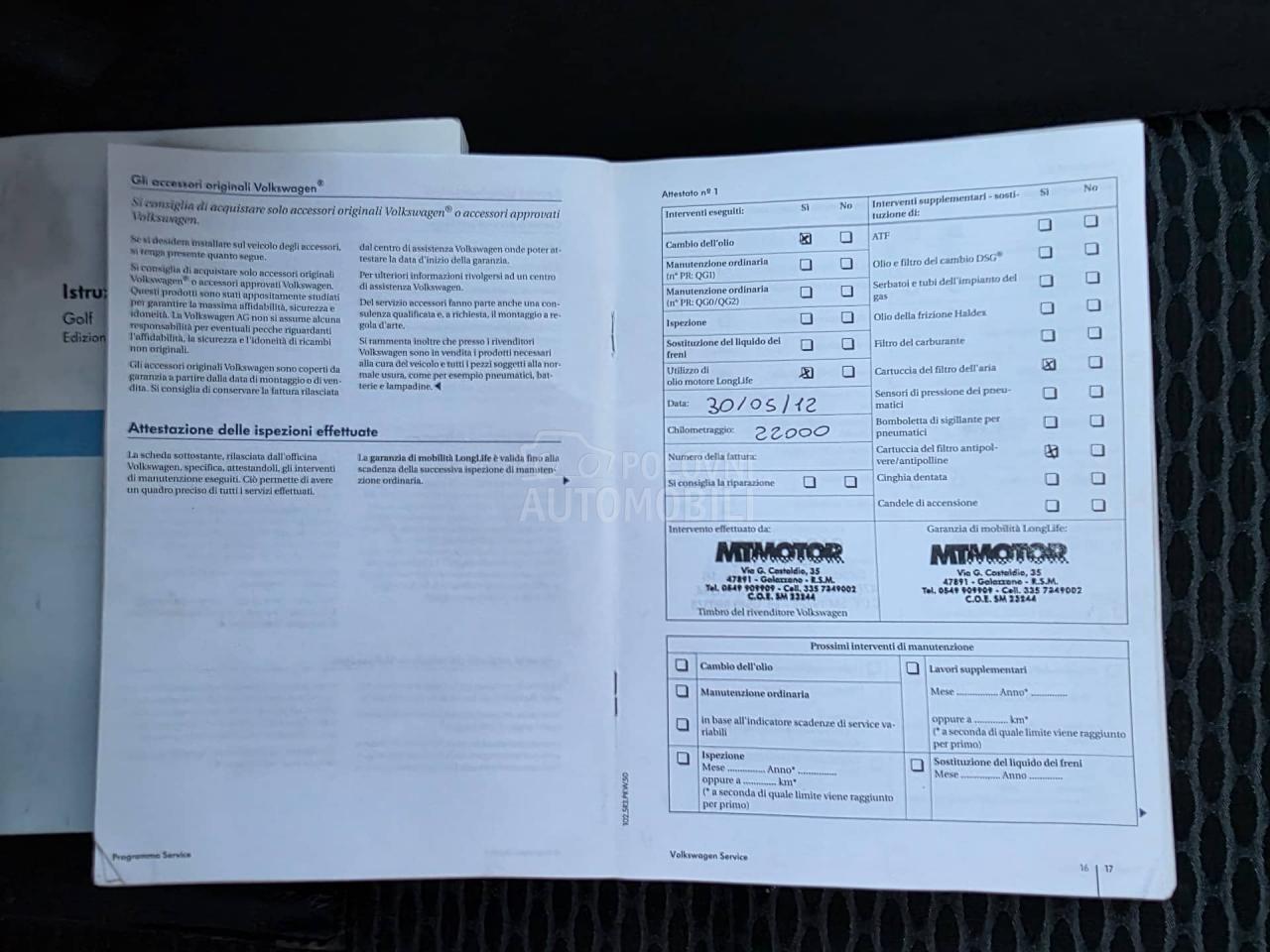 Volkswagen Golf 6 1.6TDI/V.SERVI/DOBAR