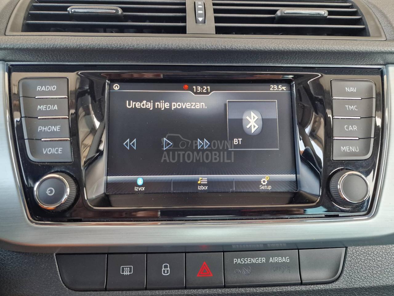 Škoda Fabia 1.0TSI DSG kamera