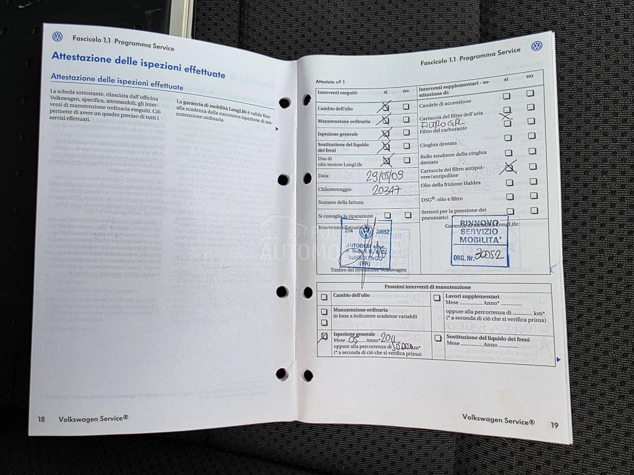 Volkswagen Golf 5 1.6 G as 77 k w 126
