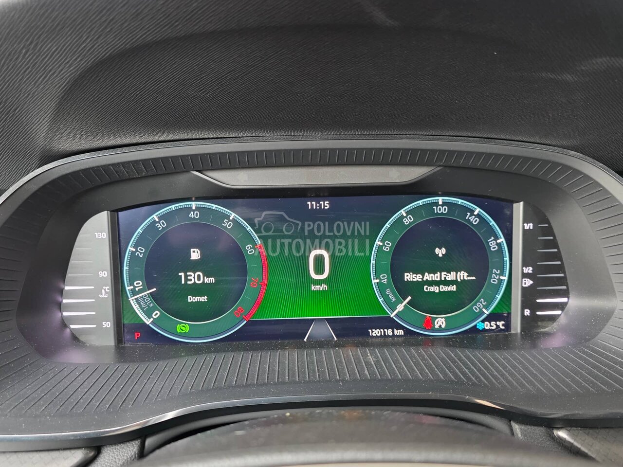 Škoda Octavia 1.5 TSI DSG r kamera