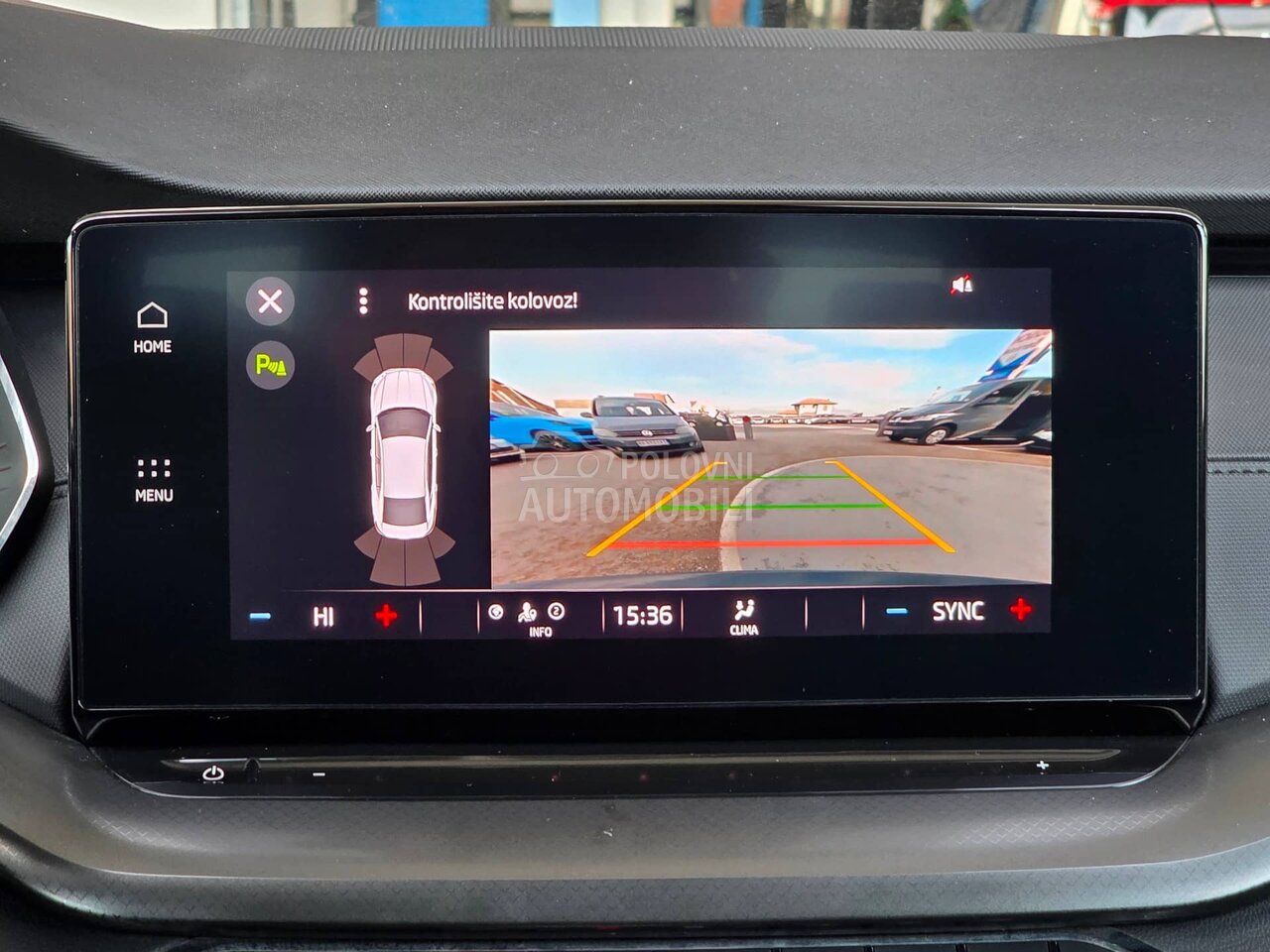 Škoda Octavia 1.5 TSI DSG r kamera