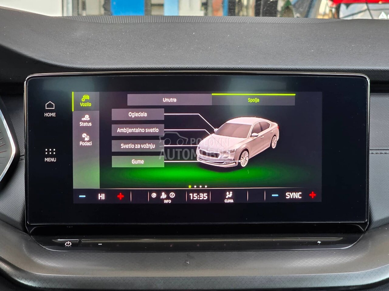 Škoda Octavia 1.5 TSI DSG r kamera