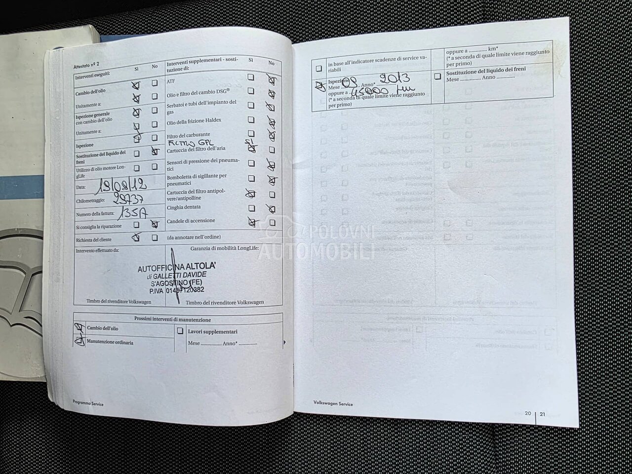 Volkswagen Polo 1.4 b G A S  a t est